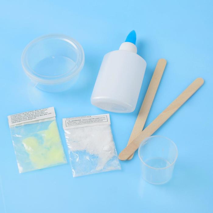 Набор для творчества «Светящийся в темноте слим своими руками», в пакете - Фото 1