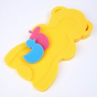 Подкладка для купания макси «Мишка», оранжевая, 55×30×6 см - Фото 5