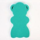 Подкладка для купания макси «Мишка», цвет зеленый, 55х30х6см - Фото 3