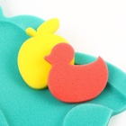 Подкладка для купания макси «Мишка», зелёная, 55×30×6 см - Фото 6