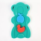 Подкладка для купания макси «Мишка», зелёная, 55×30×6 см - Фото 7