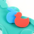 Подкладка для купания макси «Мишка», зелёная, 55×30×6 см - Фото 6