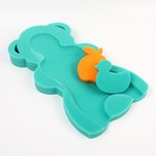 Подкладка для купания макси «Мишка», зелёная, 55×30×6 см - Фото 10