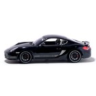 Машина радиоуправляемая Porsche Cayman R, масштаб 1:16, работает от аккумулятора, свет, цвет чёрный - Фото 2