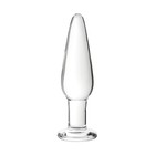 Набор анальных пробкка Sexus Glass, стекло, прозрачный, 14/12, 5/12 см, d= 4/3, 5/3 см - Фото 3