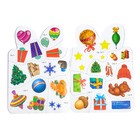 Наклейки набор «Новогодние подарки», 2 шт. по 12 стр. - Фото 5