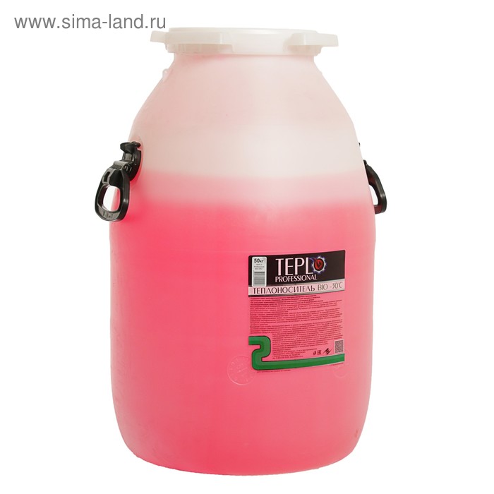 Теплоноситель TEPLO Professional BIO - 30, основа глицерин, 50 кг - Фото 1