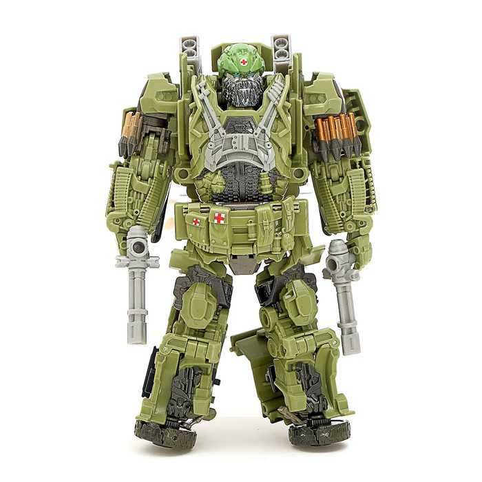 Робот «Военный», трансформируется, с элементами из металла 45757