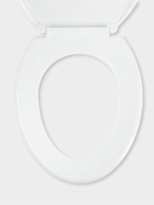 Сиденье для унитаза «Декор. Белый мрамор», 44×36 см, с крышкой, белое - Фото 8