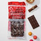 Форма для украшений Доляна «Фламинго», силикон, 20×10,5 см, 12 ячеек (3,5×2,6×1,5 см), цвет коричневый - фото 24331553