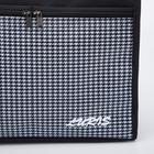 Сумка хозяйственная на молнии, наружный карман, цвет чёрный - фото 24090961