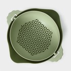 Дуршлаг кухонный с поддоном, 25×11.5 см, нержавеющая сталь, МИКС - Фото 6