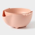 Дуршлаг кухонный с поддоном, 25×11.5 см, нержавеющая сталь, МИКС - Фото 8