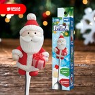 Ложка для декора полимерной глиной на новый год «Дед Мороз с подарком», набор для творчества - Фото 1