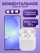 Наушники беспроводные Luazon i11, TWS, вкладыши, Bluetooth 5.0, 35/300 мАч, сенсор, белые - Фото 2