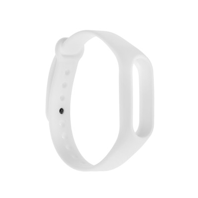 Ремешок для фитнес-браслета Mi Band 2 LuazON, белый