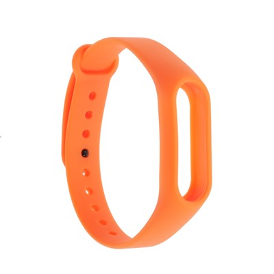 Ремешок для фитнес-браслета Mi Band 2 LuazON, цвет оранжевый