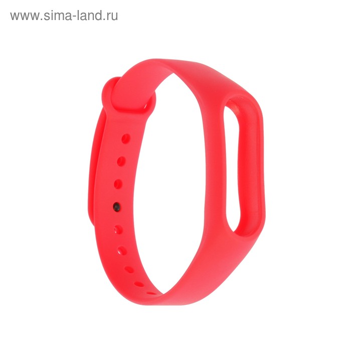 Ремешок для фитнес-браслета Mi Band 2 LuazON, цвет красный - Фото 1