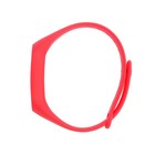 Ремешок для фитнес-браслета Mi Band 2 LuazON, цвет красный - Фото 2