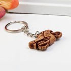 Брелок пластик под дерево "Мотоцикл" 2,4х3,2 см 4434486