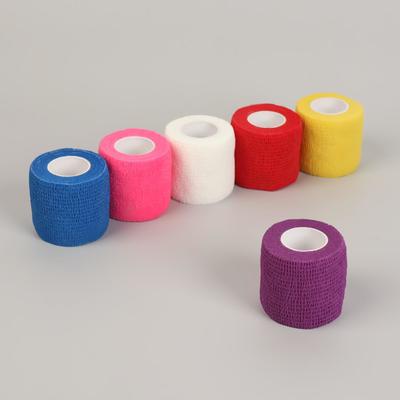 Лента-бандаж защитная, для пальцев, 5 см × 4,5 м, цвет МИКС