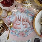 Салфетка новогодняя на стол «Белочки», 30х30 см, оксфорд, полиэстер - Фото 2
