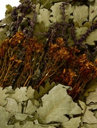 Веник для бани, дубовый, с букетом трав - фото 65310618