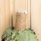 Веник для бани дубовый с травами, в пакете на молнии - Фото 4