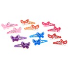 невидимка для волос "Выбражулька" глянец бабочка резная (набор 2 шт) - Фото 2