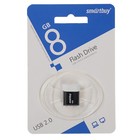 Флешка Smartbuy Lara, 8 Гб, USB2.0, чт до 25 Мб/с, зап до 15 Мб/с, черная - Фото 3