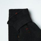 Носки мужские махровые, цвет чёрный, размер 27-29 (размер обуви 41-45) - Фото 2