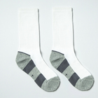 Носки детские с махровым следом, цвет белый/серый, размер 22-24 - фото 26307011