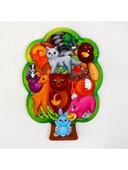 Головоломка «Лесные животные», 17 деталей, 28×20 см - Фото 3