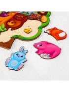 Головоломка «Лесные животные», 17 деталей, 28×20 см - Фото 7