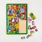 Головоломка тетрис «Изучаем животных», 43 детали - Фото 3