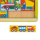 Головоломка тетрис «Транспорт», 19 деталей - Фото 4