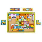 Головоломка тетрис «Транспорт», 19 деталей - Фото 5