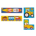 Головоломка тетрис «Транспорт», 19 деталей - Фото 6