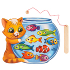 Магнитная рыбалка «Кот», головоломка - фото 8489479