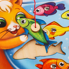 Магнитная рыбалка «Кот», головоломка - фото 9893178