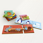 Пазл тройной «Мама, малыш, домик», 39 деталей, деталь 5×5 см - Фото 4