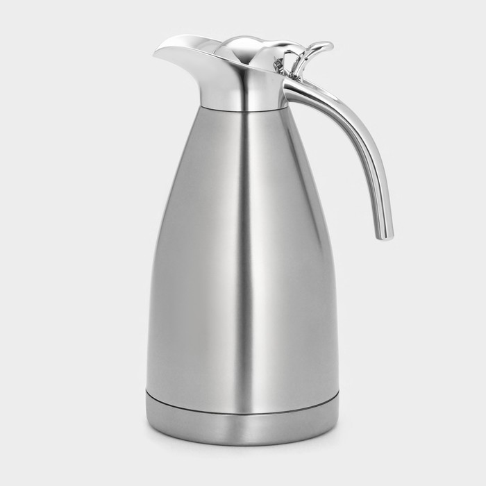 Кофейник «Шеф», 1.5 л, нержавеющая сталь, хромированный - Фото 1