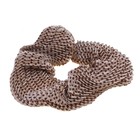 резинка для волос "Орбита" гофре горох мелкий - Фото 1