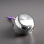 Ковш из нержавеющей стали, 1,7 л, пластиковая ручка, цвет МИКС - Фото 2