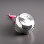 Ковш из нержавеющей стали, 2 л, пластиковая ручка, цвет ручки МИКС - Фото 2