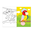 Аппликация для малышей «Весёлые животные», 20 стр., формат А4 - Фото 2