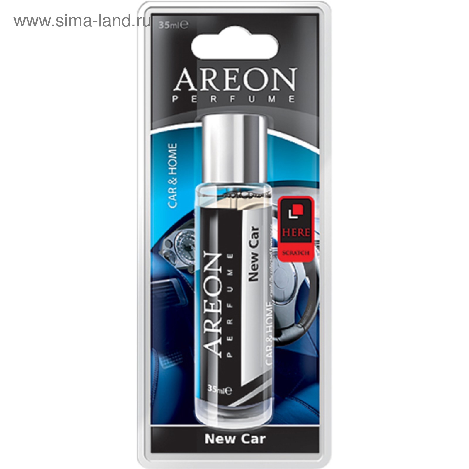 Ароматизатор Areon Perfume, спрей, аромат новая машина, 35 мл 48716a  (4605292) - Купить по цене от 273.00 руб. | Интернет магазин SIMA-LAND.RU