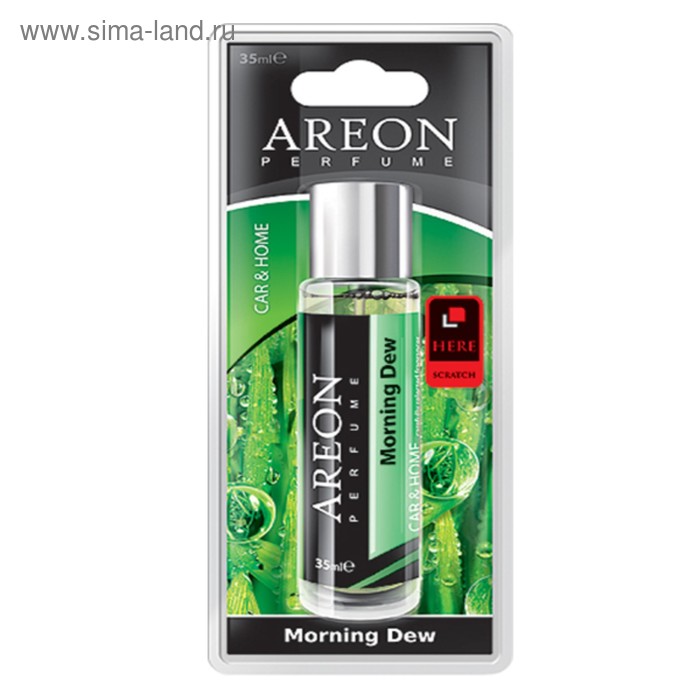 

Ароматизатор Areon Perfume, спрей, аромат утренняя свежесть, 35 мл 27052c