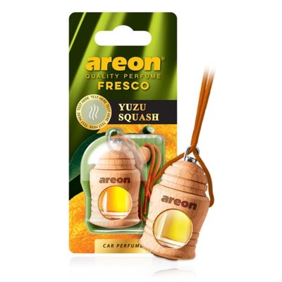 Ароматизатор на зеркало Areon fresco, бутылочка, йузу сквош (Yuzu Squash) 704-051-334