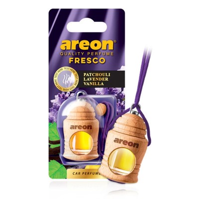 Ароматизатор Areon Fresco, на зеркало, аромат пачули-лаванда-ваниль, бутылочка 126272a